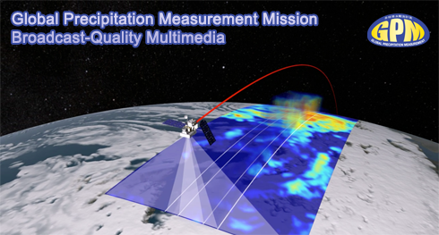Global Preciptation Measurement Mission Broadcast-Quality Multimedia
