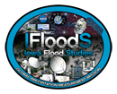 IFlooDS logo showing various precipitation measurement instruments