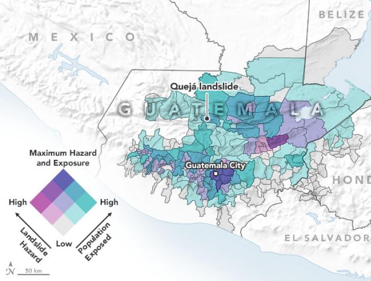 Landslide Risk in Central America